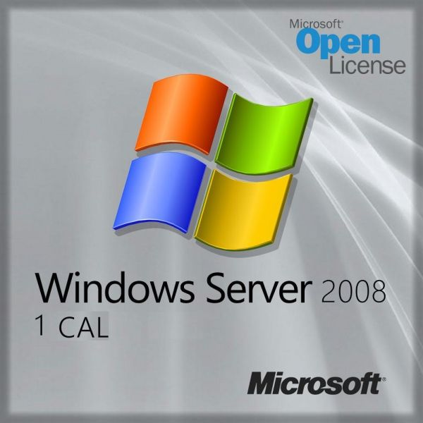 Microsoft Windows Server 2008, 1 User CAL
