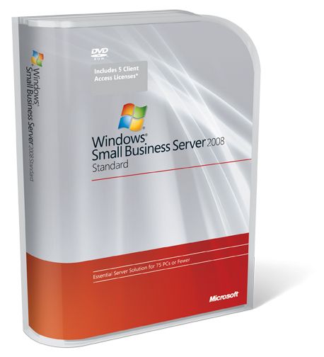 Microsoft Windows Small Business Server 2008 Standard, y compris 5 CAL