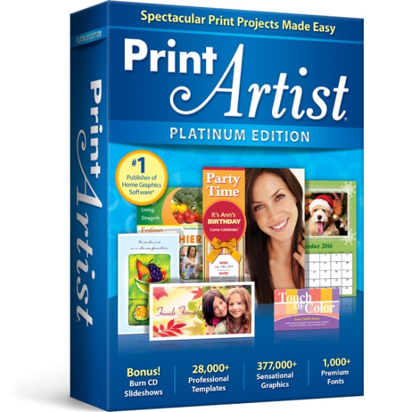 Print Artist 25 Platinum, EN