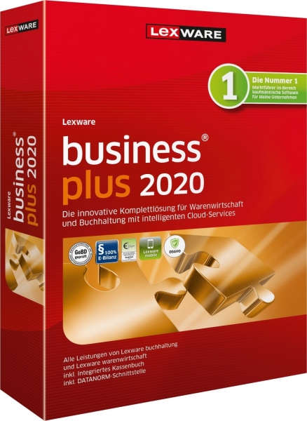 Lexware Business Plus 2020, durée d'exécution de 365 jours, à télécharger